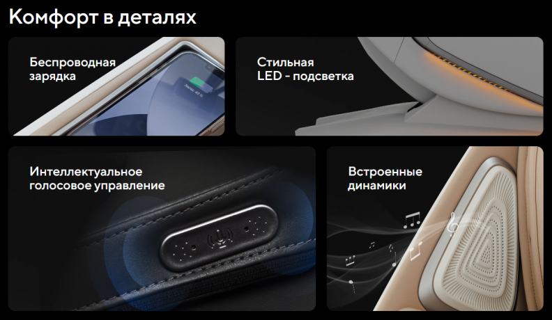 Массажное кресло Ergonova Organic LUX X Grey